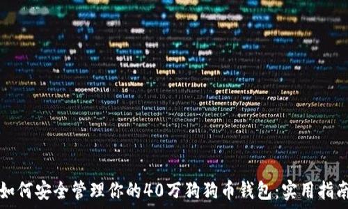   
如何安全管理你的40万狗狗币钱包：实用指南