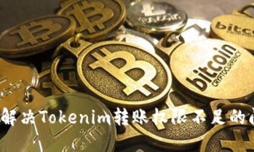 如何解决Tokenim转账权限不足的问题？