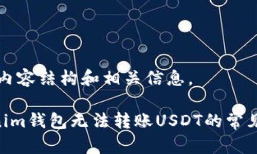 以下是你要求的内容结构和相关信息。

解决Tokentokenim钱包无法转账USDT的常见问题和解决方案