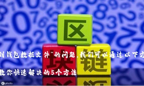 为了帮助您解决“tokenim找不到钱包数据文件”的问题，我们可以通过以下方式进行详细的讲解和解决方案。

Tokenim找不到钱包数据文件？教你快速解决的5个方法