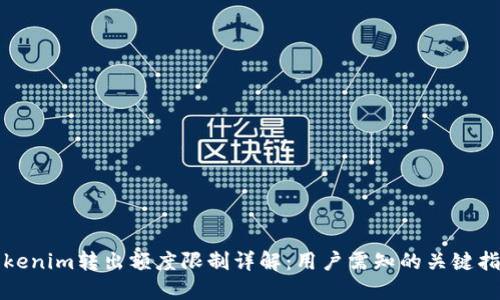 tokenim转出额度限制详解：用户需知的关键指南