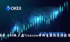 ### EOS账户在Tokenim中的重要