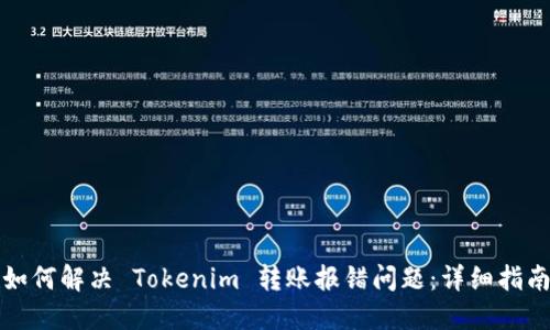 如何解决 Tokenim 转账报错问题：详细指南