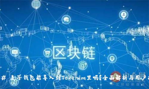 ### 麦子钱包能导入到Tokenim里吗？全面解析与用户指南