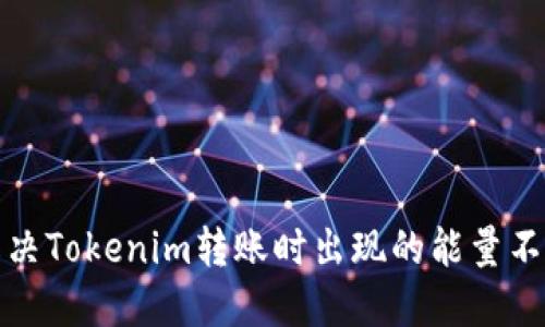 如何解决Tokenim转账时出现的能量不足问题