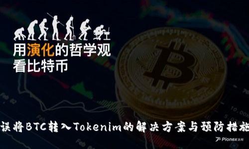 误将BTC转入Tokenim的解决方案与预防措施