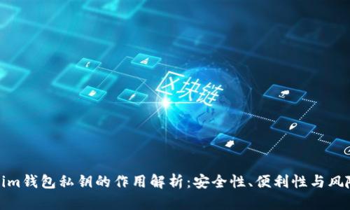 tokenim钱包私钥的作用解析：安全性、便利性与风险管理
