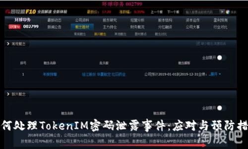 如何处理TokenIM密码泄露事件：应对与预防措施