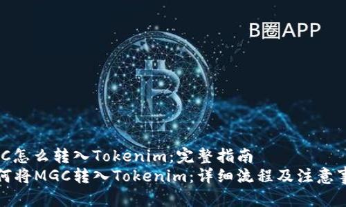 MGC怎么转入Tokenim：完整指南
如何将MGC转入Tokenim：详细流程及注意事项