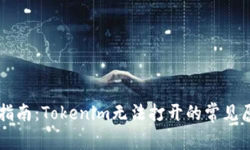 手机故障解决指南：Tokenim无法打开的常见原因及解决方案