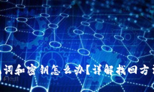 Tokenim忘记词和密钥怎么办？详解找回方法与注意事项