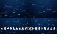 比特币钱包太大太卡？探