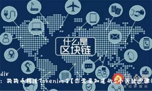 div
: 狗狗币转进Tokenim了？你需要知道的5个关键步骤！