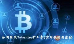 如何降低Tokenim矿工费？实