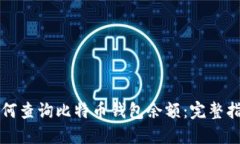 如何查询比特币钱包余额：完整指南