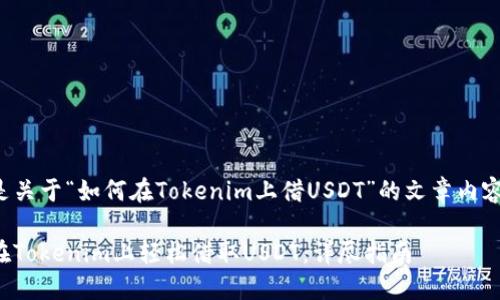下面是关于“如何在Tokenim上借USDT”的文章内容结构。
如何在Tokenim上轻松借取USDT:详尽指南